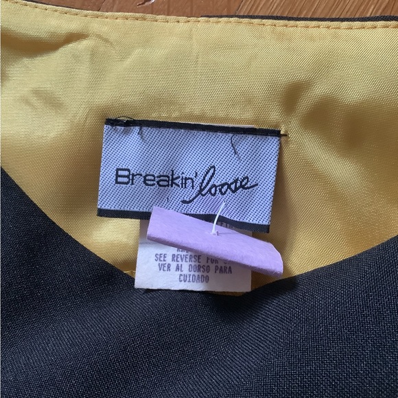 Gorgeous, sleeveless, Breakin loose pants suit size 9/10 - Picture 10 of 13